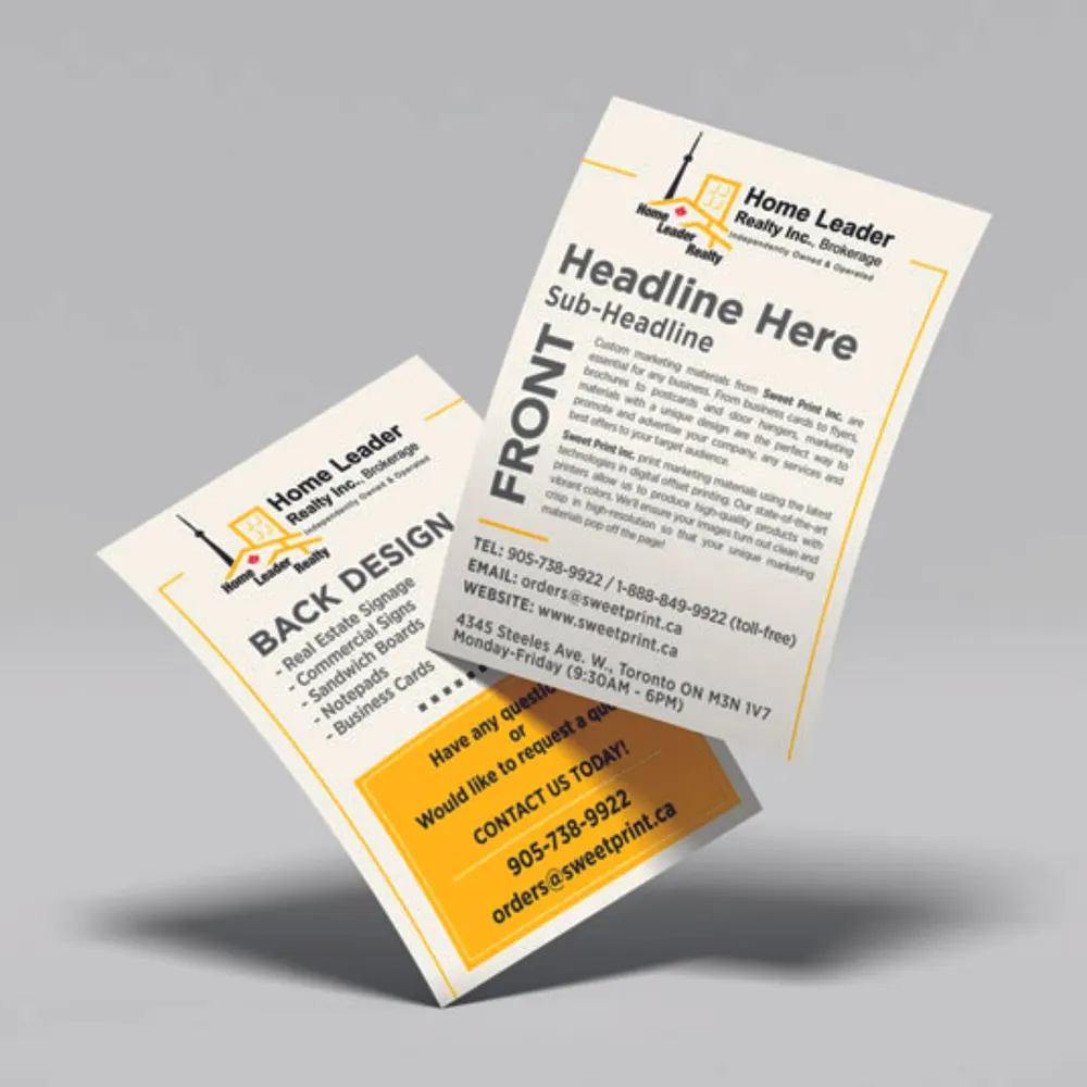 Flyers & Leaflets